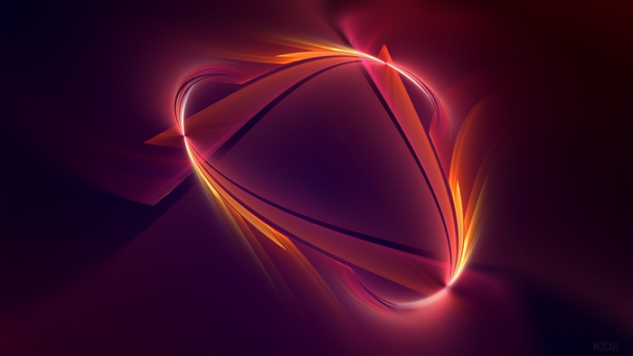Abstract fire spin 4K