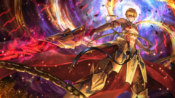 Gilgamesh from Fate/Grand Order 4K