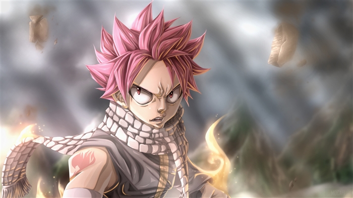 Natsu Dragneel from Fairy Tail 4K