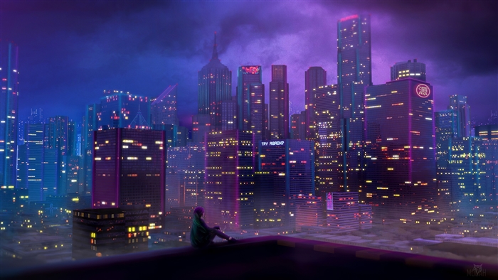 Anime City Girl
