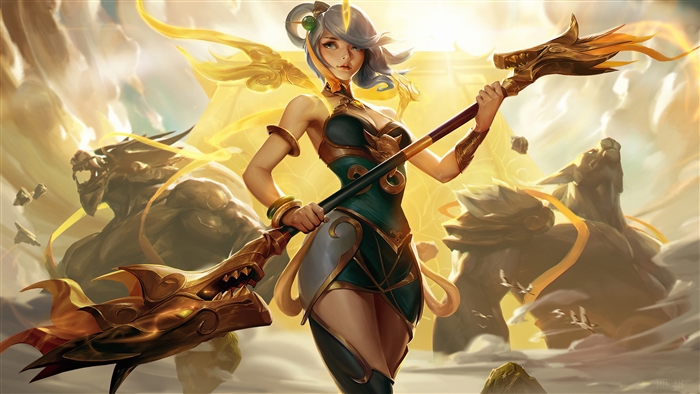 Lunar Lux from League of Legends 4K