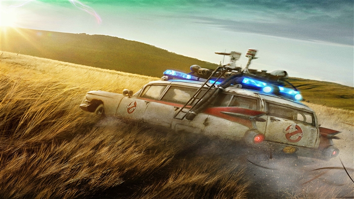 Ecto-1 from Ghostbusters Afterlife 4K