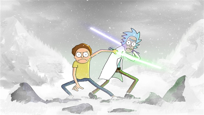 Rick And Morty Star Wars
