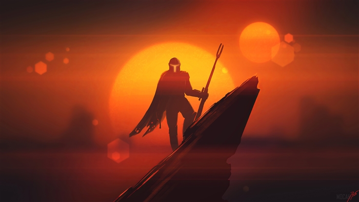The Mandalorian from Star Wars 4K