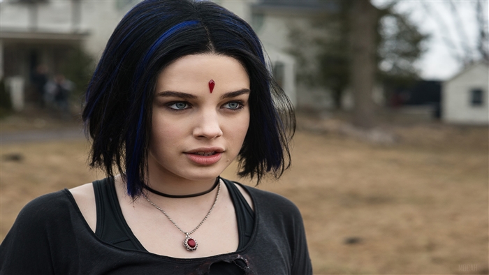 Teagan Croft as Raven from Titans 2019 4K