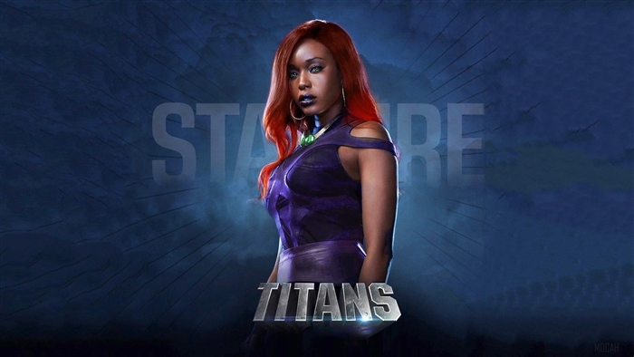 Starfire from Titans 4K