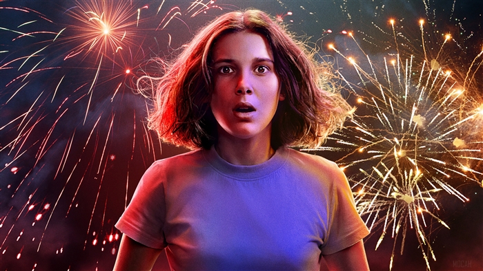 Eleven from Stranger Things 4K