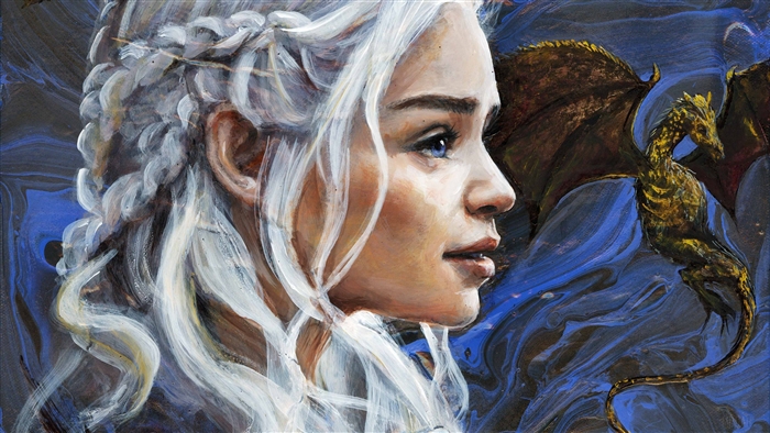 Daenerys Targaryen Artwork 4K