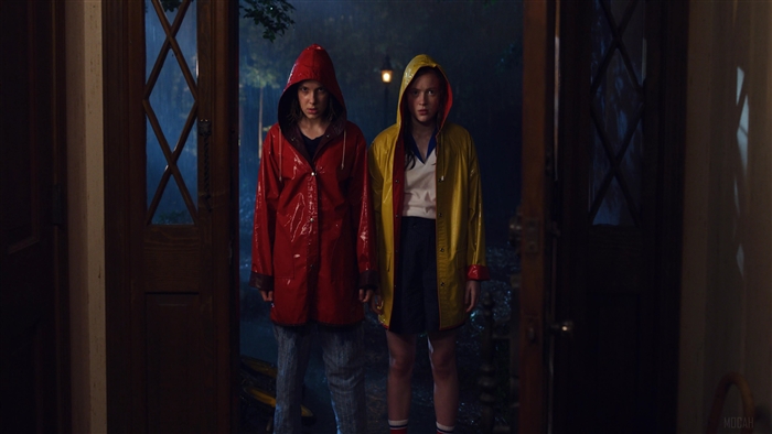 Max and Eleven from Stranger Things 4K