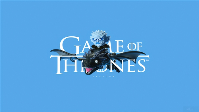 Night King on Dragon from Game of Thrones Season 8 4K