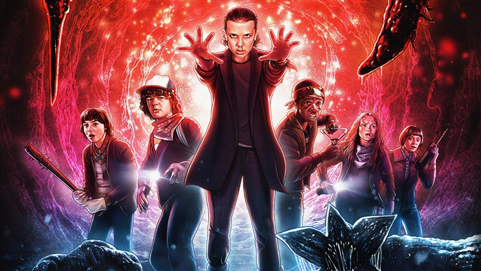 Stranger Things Season 3 Art