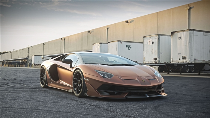 Lamborghini Aventador SVJ 63 Roadster 4K