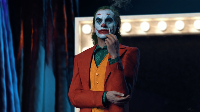 Joaquin Phoenix as Joker in 4K