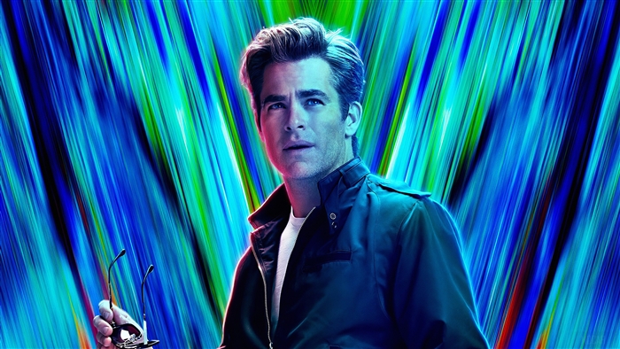 Chris Pine In Wonder Woman 1984