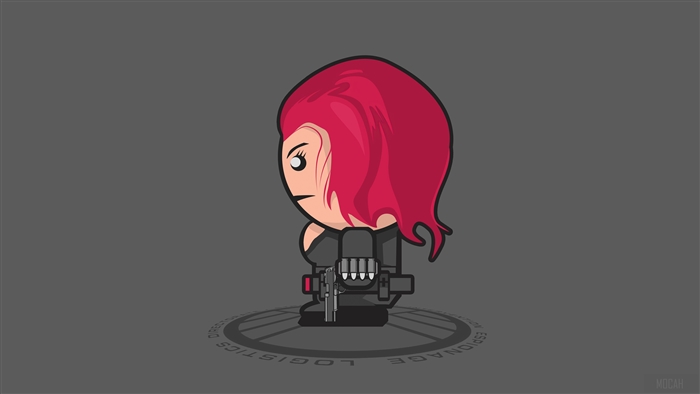 Black Widow Kid Art