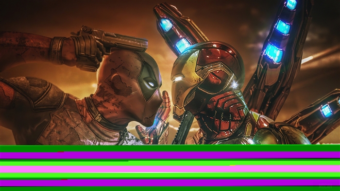 Deadpool Vs Iron Man