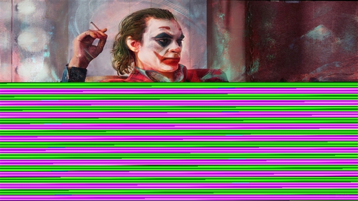 Joker sitting and smoking 4K