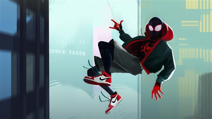 Spider-Man Miles Morales Dynamic Leap 4K