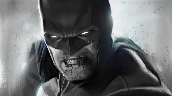 Angry Batman Art