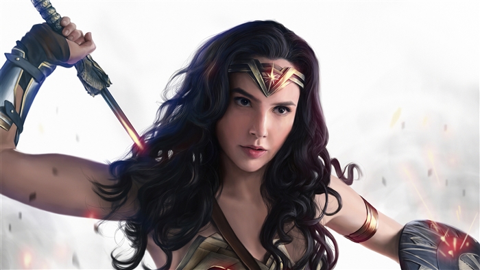 Wonder Woman from DC Comics Artwork 4K