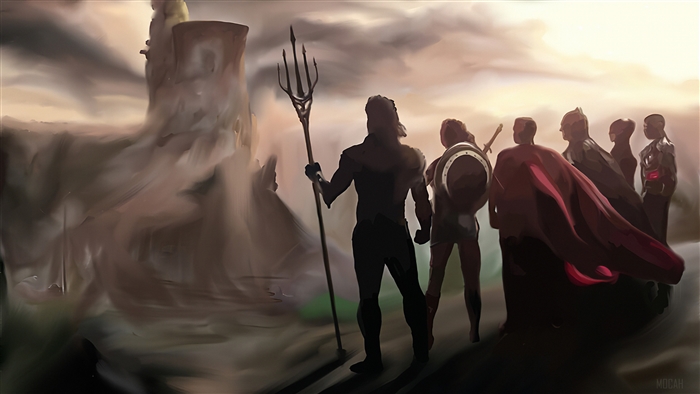 Justice League Art