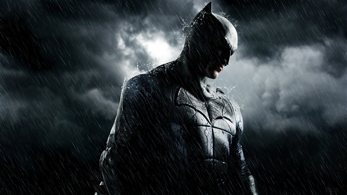 Batman in the Rain 4K