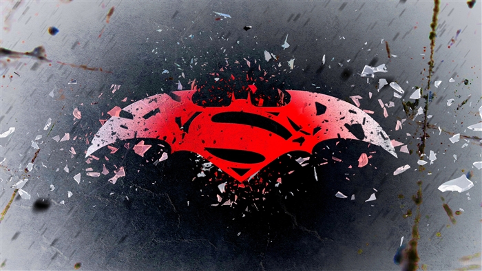 Batman Superman Logo Artwork