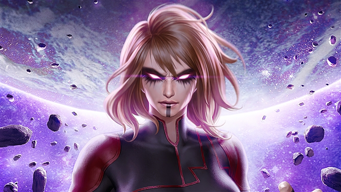 Evil Captain Marvel 4K