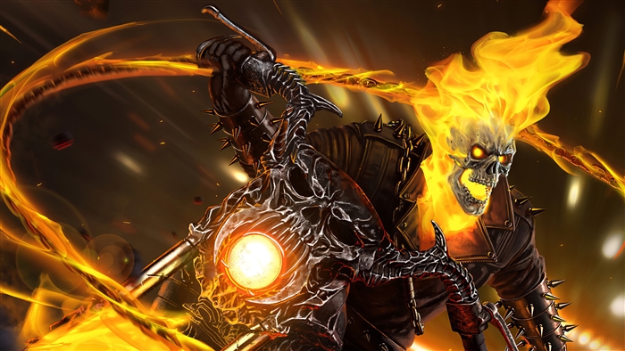 Ghost Rider from Marvel 4K