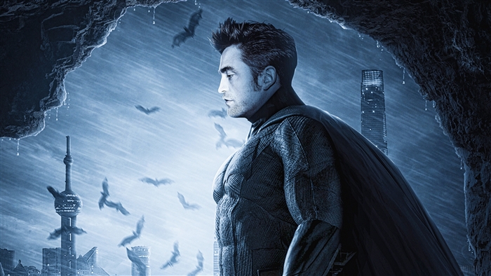 Robert Pattinson as Batman in 4K