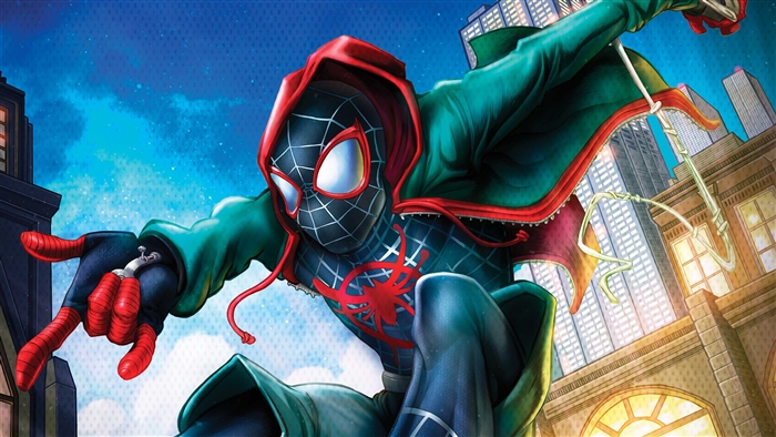 Spider-Man Miles Morales art 4K