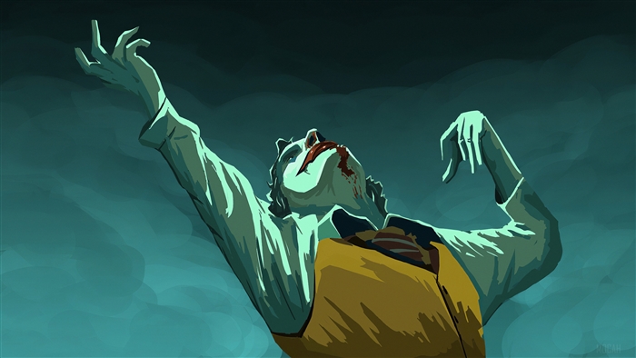 Joker His Way Art