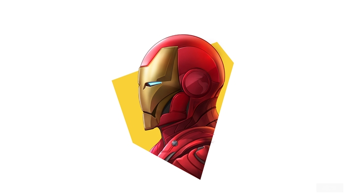 Iron Man minimal art