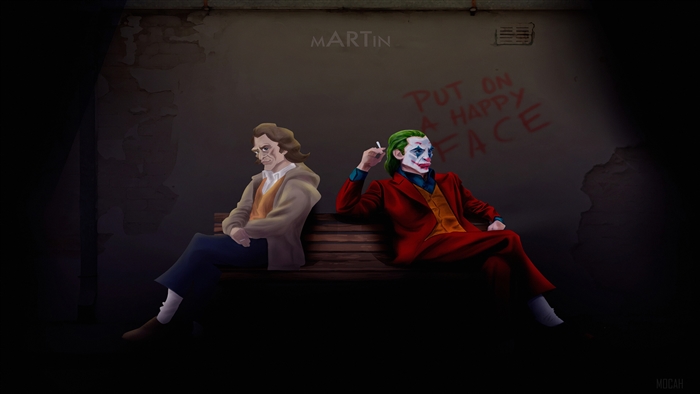 Arthur Fleck and Joker from DC Comics 4K