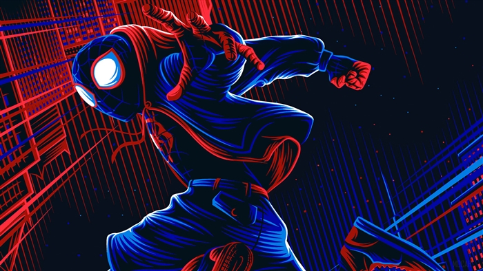 Spider-Man Miles Morales Artwork 4K