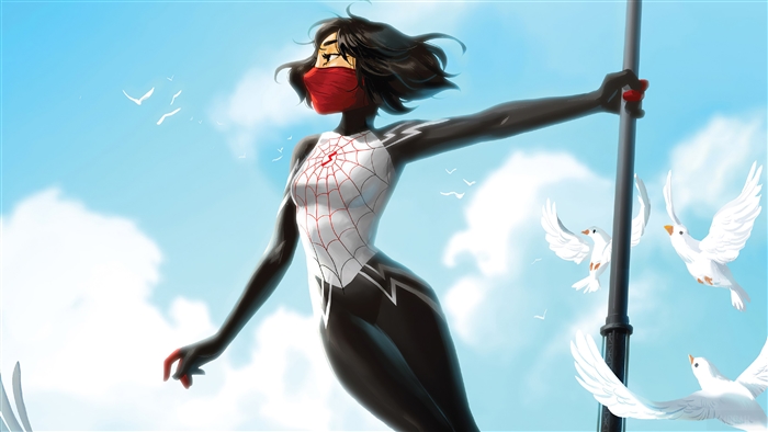 Silk from Marvel Comics 4K
