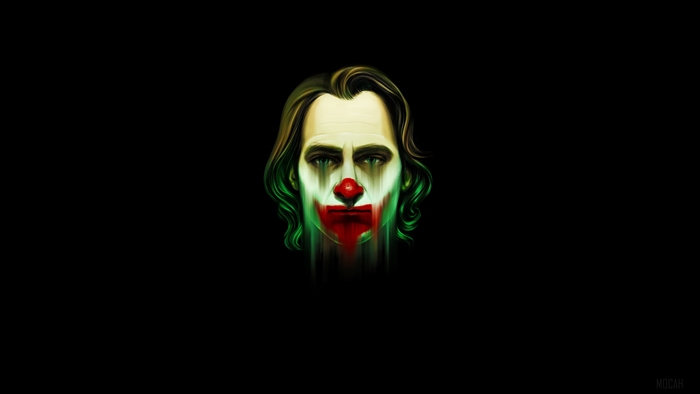 Joaquin Phoenix Joker Minimal 4K