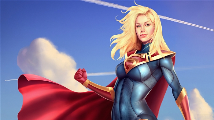 Supergirl Fan Art 4K