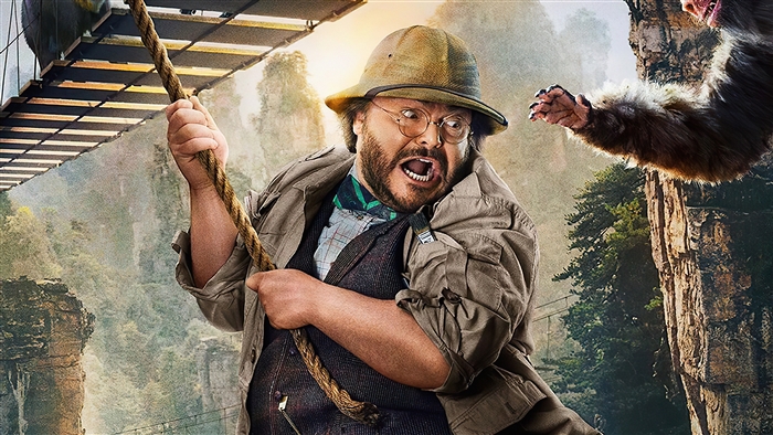 Jack Black in Jumanji: The Next Level 4K
