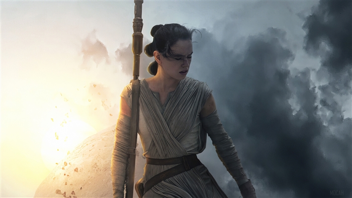 Rey from Star Wars The Rise Of Skywalker 4K