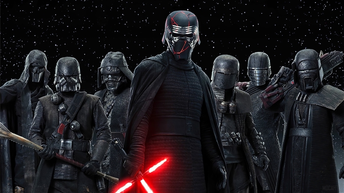 Kylo Ren and Knights of Ren from Star Wars The Rise Of Skywalker 4K