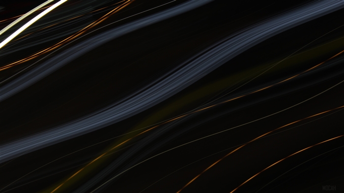 Abstract Flowing Light Streaks 4K