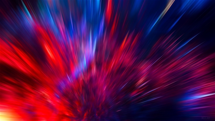 Vivid Abstract Color Dispersion 4K