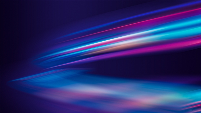 Abstract Light Streaks 4K