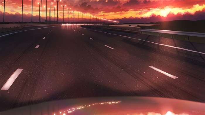 Drive To The Sunset