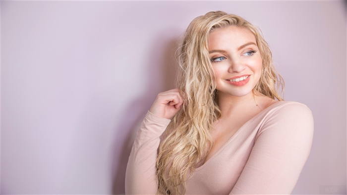 Model Smiling