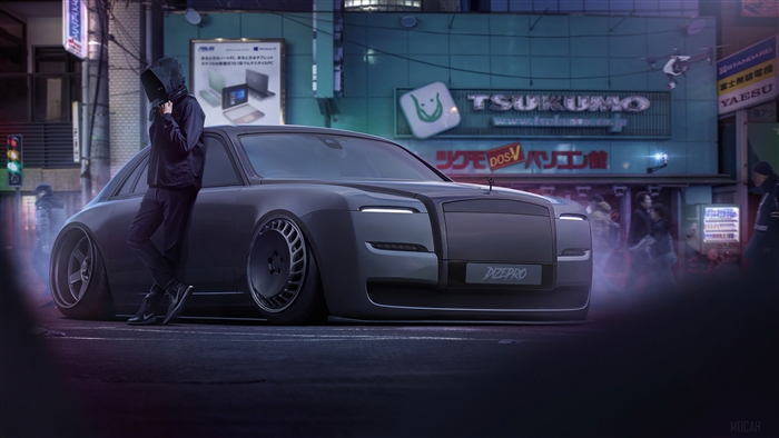 The Dark Rolls Royce