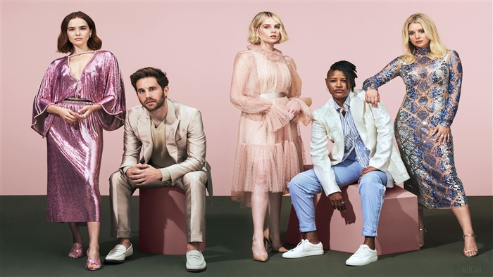 The Politician Cast by Sebastian Kim for ELLE 4K