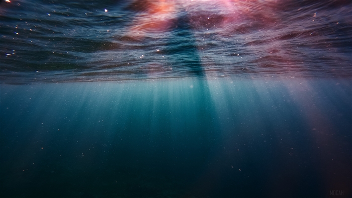 Underwater Sunbeams