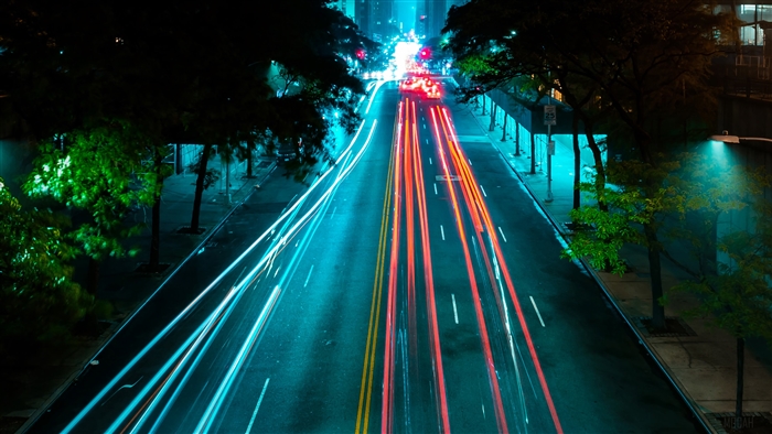 Long Exposure Road